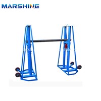 10 Ton Hydraulic Type Electric Jack Cable Drum Reel Stand