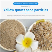 Ordering Products Can Be Contacted by Yellow Quartz Sand Particles Need More Building Materials Message Customer Service