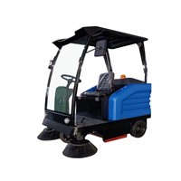 Driving Type Floor Cleaning Sweeper Machine for Station
