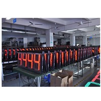 Factory Supply Electronic Price Panel Custom 888.8 Red LED Fuel Price Sign Display Board