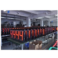 16inch LED Gas Price Sign Screen Shows Digital Number Sign Board Custom LED Gas Station Price Board