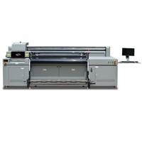 1.8m UV Hybrid Printer with White Varnish Colors GEN6 Heads