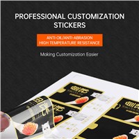 Self-Adhesive Stickers, Customized Products, Order Contact Customer Service