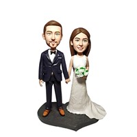 Wedding Custom Bobblehead, Wedding Figurines, Wedding Cake Toppers
