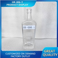 Customized High-End Glass Wine, White Wine Bottles, Frosted Bottles, Etc