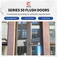 Jingcheng 50 Series Flush Doors, Flush Doors with Good Ventilation, Custom Products