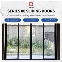 Jingcheng 80 Series Sliding Doors, High-Grade Sliding Rail Noise Is Small Sealing Better, Custom Products