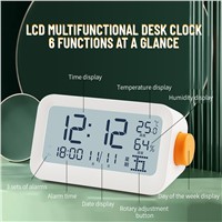LCD Multifunctional Desk Clock