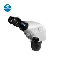 6.5X-65X Simul-Focal Binocular Stereo Microscope Head for Motherboard Soldering