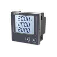 72*72mm Three Phase Panel Mounted Rtm Real-Time Measurement Ampere Meter