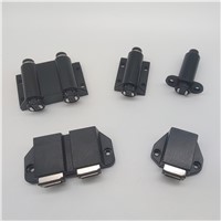 Single/Double Magnetic Touch Latch, Plastic Door Catch