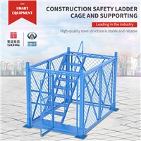 Construction Safety Ladder Cage & Supporting Facilities, Contact Customer Service for Customization