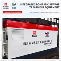 Integrated Domestic Sewage Treatment Equipment, Contact Customer Service for Customization