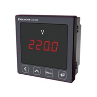 96*96mm Coldproof Lnf22e LED Display Single Phase Panel Mounted Digital Volt Power Meter