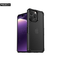 Armor Enhanced Corners Shockproof Carbon Fiber Phone Case Cover for iPhone 14 Pro Max