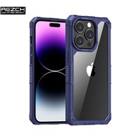 Rezch Alton Series Hard PC Crystal Clear Phone Case for iPhone 14 Pro Max