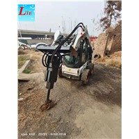 Skid Steer Auger, Spiral Drill Pipe, Hole Drilling