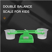Double Balance Scale for Kids Clear Bucket Balance Scale for Liquids & Solids