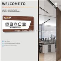 Office Building Signage Manager Office Signage Customized Prices for Reference Only