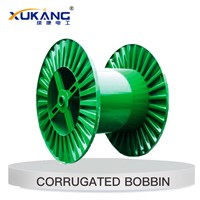 Corrugated Bobbin for Wire&amp;amp;Cable Metal Reel Suitable for Extruder Machine Large Winding Capacity Factory