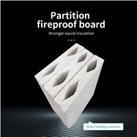 Partition Wall Fireproof Board, A1 Grade Fireproof, Green Environmental Protection, Anti-Mildew &amp;amp; Antibacterial, Moist