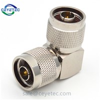 N Type Male Right Angle to N Type Male Adapter