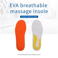 EVA Breathable Massage Insoles (Support Customization)