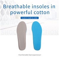 Powerful Cotton Breathable Insoles (Support Customization)