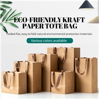 Eco-Friendly Kraft Paper Handbag