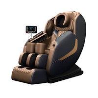 Full Body Luxury Leather 3d 4d SL Track Zero Gravity Massage Chair