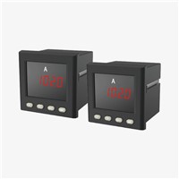 Single-Phase DC Current LED Display RS485 Communication 1 Channel Analog Output Panel Mounted Ampere Meter