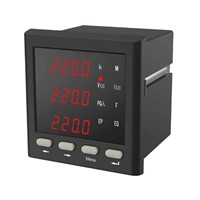 83*83mm LED Display 2-15th Harmonic RS485 Communication One Power Pulse Output Thd Multifunctional Power Meter