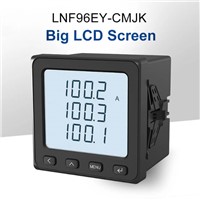 Factory Direct LCD Display Three Phase Multifunctional Power Volt Meter Digital Ampere Meter