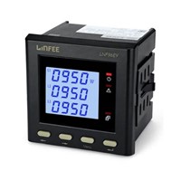 Electrical Measuring Instrument 3 Phase RS485 Kwh LCD Display Three Phase Multifunctional Power Meter