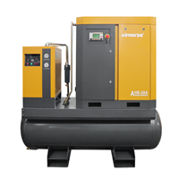 11KW 15KW 16Bar 500L Tank Screw Type Compressor with Dryer for Laser Cutting Machine