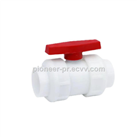 PVDF/PPH/CPVC/UPVC/RPP Socket Type True Union Ball Valve for Chemical Industry Or Water Treatment