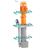 Corrosion &amp;amp; Wear Resistance TNP-KL Vertical Chemical Pump in PP/PVDF for Stainless Steel Pickling Chemical Industry