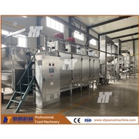 ISO Automatic Nuts Roaster Machine 300kg/H Peanut Continuous Roasteing Machine Nuts Processing Machinery Roaster Oven