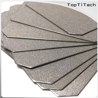 Sintered Porous Titanium Plates