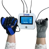 Smart Restoring Health Device Glove after Stroke Arm Hand Robot Finger Exercise Machine Stroke Mirroring Rehabilitation