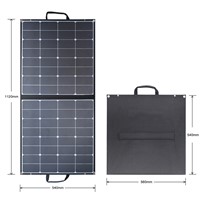 100W 18V SunPower Foldable Solar Panel (Two-Fold)