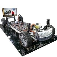 Pure Electric Vehicle Chassis Automotive Training Equipment