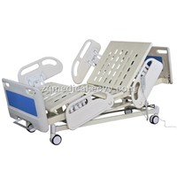 5 Cranks Manual Hospital Bed, Icu Medical Patient Room Furniture, Hospital Bed Clinic Manual Five Functions Beds