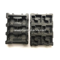 Black PET Plastic Blister Trays Used in Auto Parts, PET Blister Products for Packaging