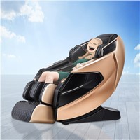 Full Body Luxury Leather 3d 4d SL Track Zero Gravity Massage Chair
