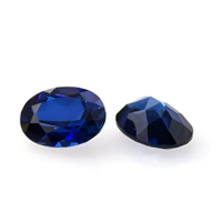 Loose Gemstone Lab Created Ruby Blue Sapphire Emerald Gemstone Nano Spinel Crystal for Jewelry