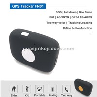 Personal Tracker GPS, Mini GPS Locater for Person, 4G Tracker FN01