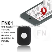Mini GPS Tracker Tracking System, 4G GSM GPS Tracker for Lone Worker