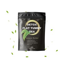 Custom Fast Weight Loss Belly Burning Fat Skinny Tetox Diet Flat Tummy Wholesale Detox Slim Tea with Moringa