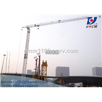 QTK20 Fast Self Erecting Tower Crane 2t Specification with 25m Jib Length